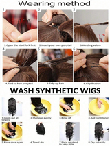 Inch Long Wrap Around Synthetic Hair Extension Ponytail, Clip-In Ponytail Hair Extensions For Women