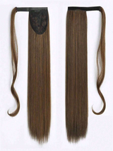 Inch Long Wrap Around Synthetic Hair Extension Ponytail, Clip-In Ponytail Hair Extensions For Women