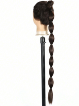 1pc Black Long Bubble Ponytail Extension For Women 28Inch 34Inch Ponytail Extension