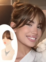 1pc Perfect Face-Framing Bangs, Elegant & Fashionable Curtain Bangs