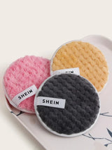 3pcs Reusable &amp; Washable Makeup Remover Puff