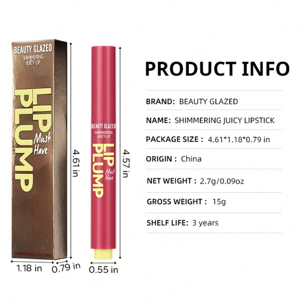 Beauty Glazed Melting Volumizing Lip Balm – Powerful Volumizing Effect