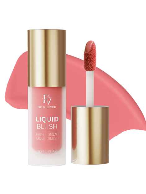 FV Highly Pigmented Liquid Blush – Long-Lasting, Buildable Cream Blush with a Lightweight Formula 03