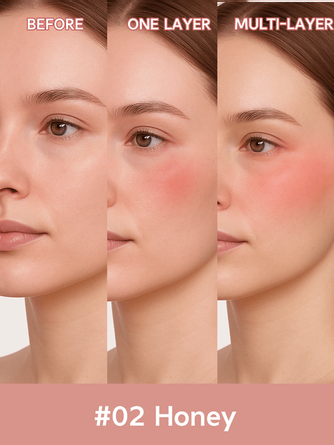 FV Highly Pigmented Liquid Blush – Long-Lasting, Buildable Cream Blush with a Lightweight Formula