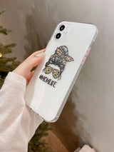 Figure Graphic Clear Phone Case