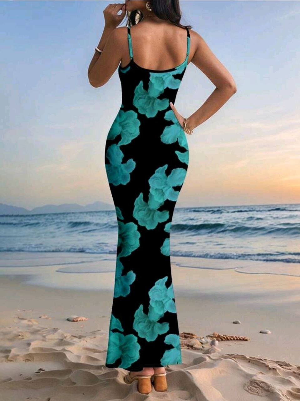 Glamance Livia Canto Studio Floral Print Elegant Vacation Beach Romantic Bodycon