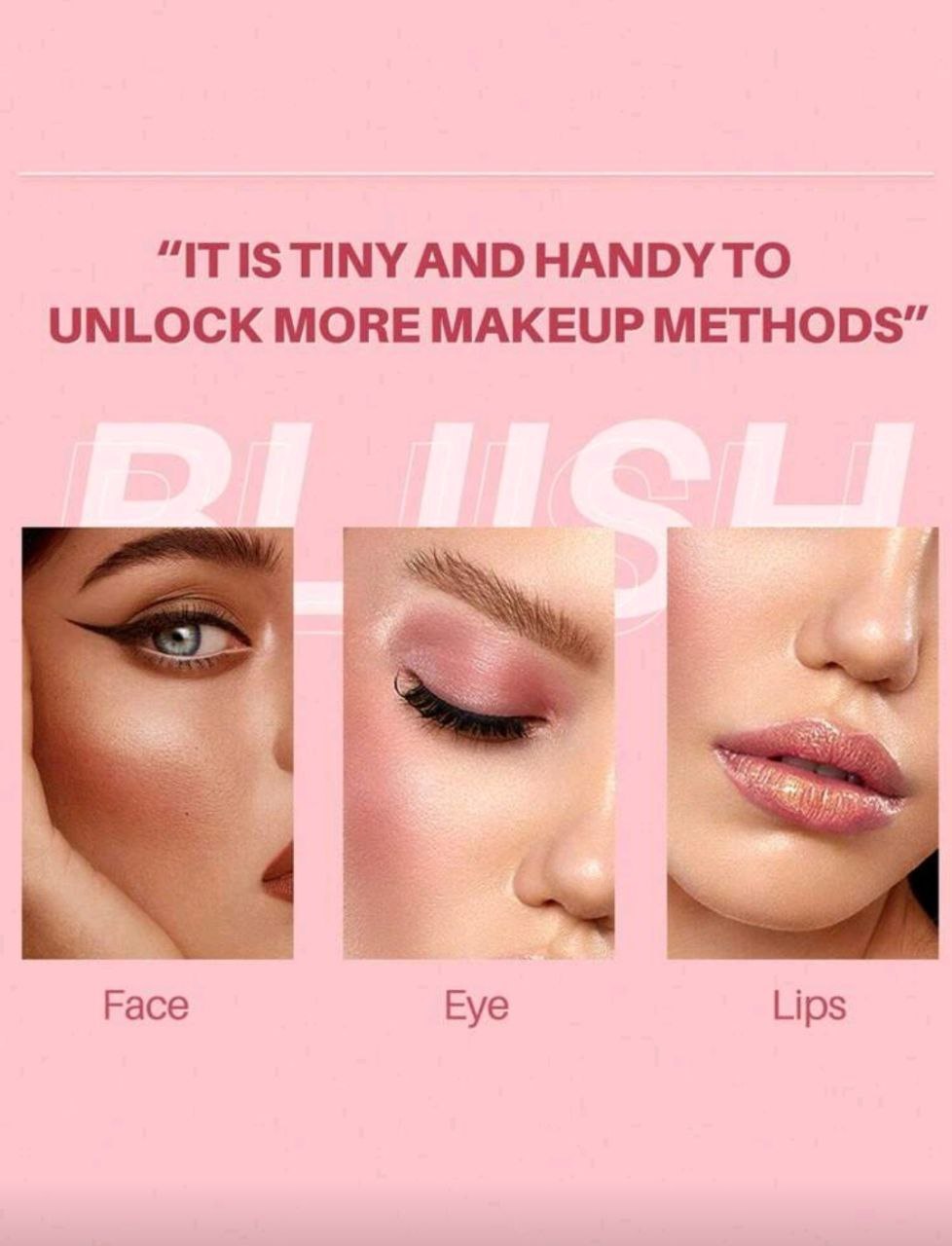Julystar Professional Makeup Blush Stick, Long-wearing Highly Pigmented Cream Blus