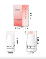 Julystar Professional Makeup Blush Stick, Long-wearing Highly Pigmented Cream Blus