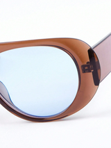 MUSERA Big Frame Tinted Lens Fashion Glasses