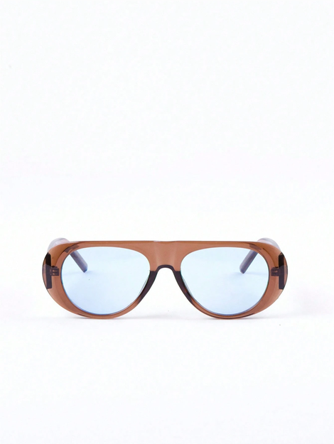 MUSERA Big Frame Tinted Lens Fashion Glasses