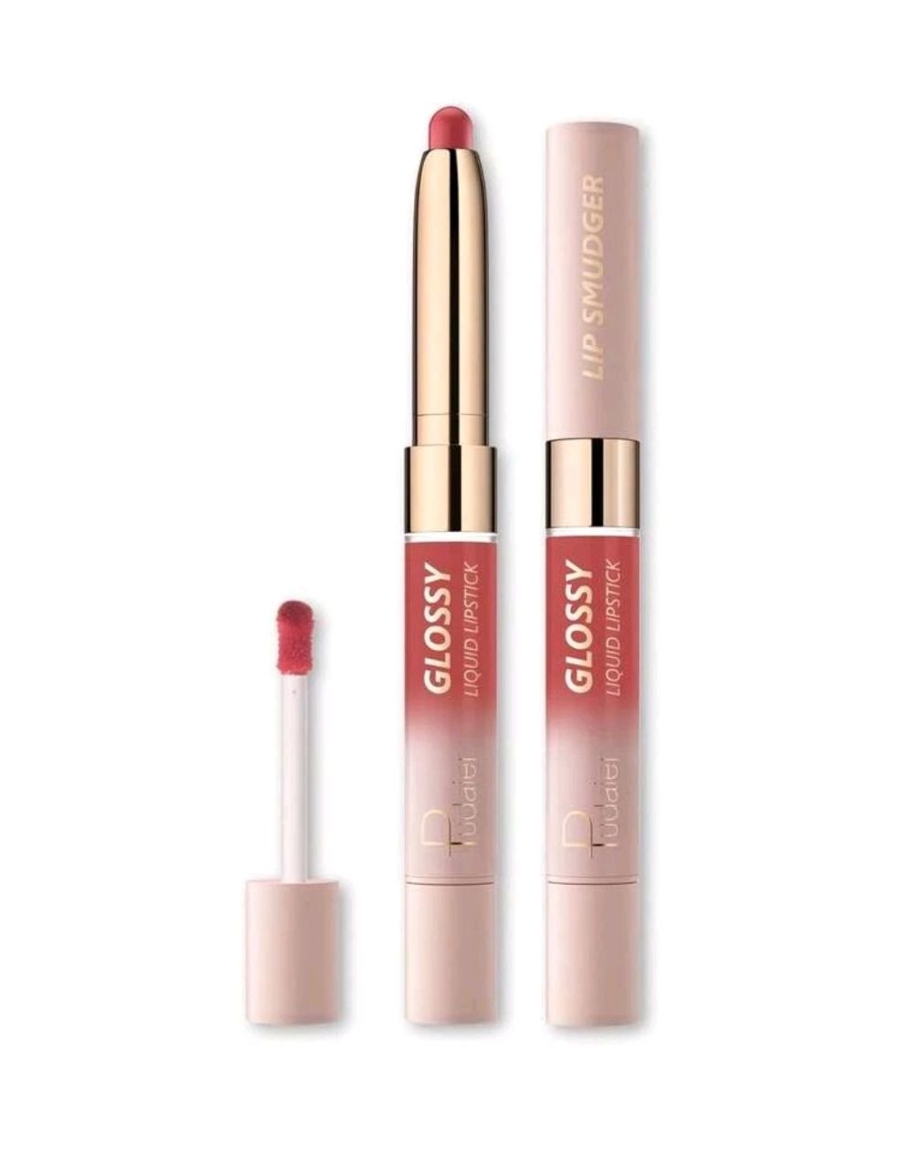 Pudaier 2-In-1 Matte Lipstick &amp; Gloss: Dual Effects Of Matte &amp; Shine, Long-Lasting &amp; Smudge-Proof Lip #05