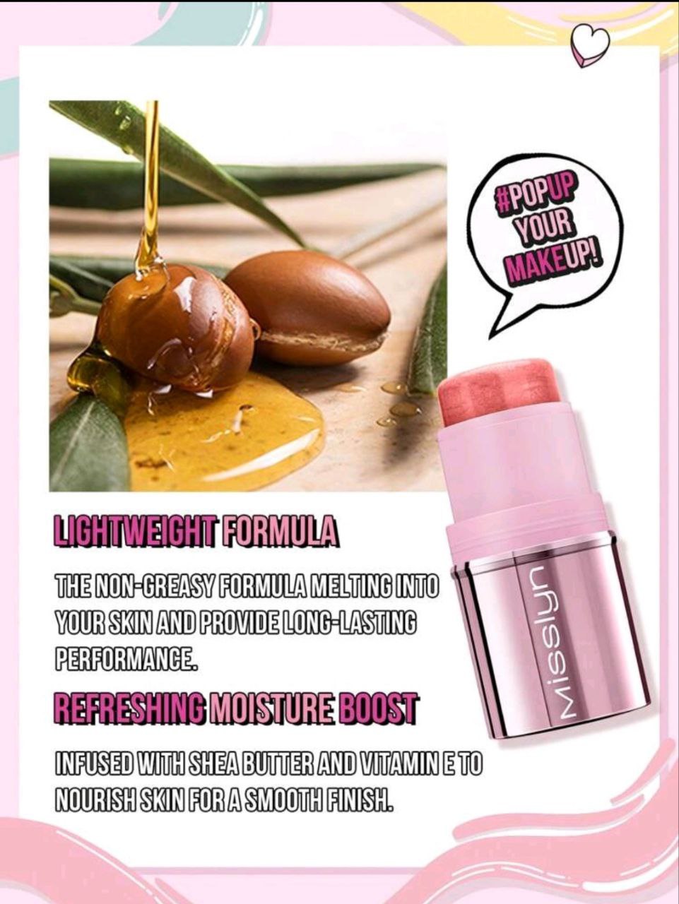 Multi Stick, Cream Multi Stick, Richly Pigmented &amp; Ultra Blendable Color, Easy To Blend For A Lightweight Makeup Finish, Light To Medium, Infused With Formula With Shea Butter&amp;Sunflower Seed Wax 08