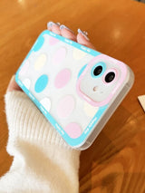 Polka Dot Clear Phone Case