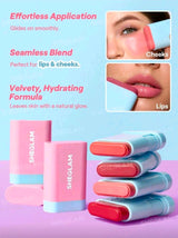 SHEGLAM Glass Glow Blush Stick-Stunner Rare Brand Beauty Makeup Face