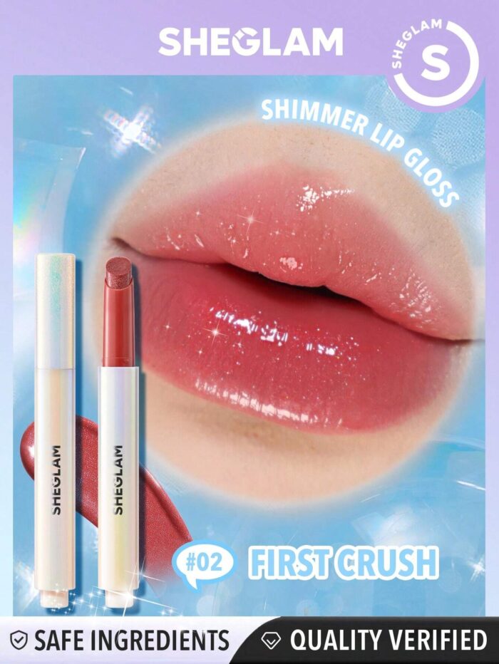 SHEGLAM Pout-Perfect Shimmer Lip Plumper-First Crush