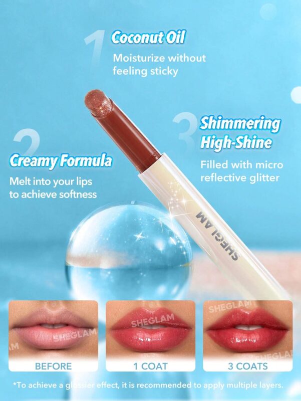 SHEGLAM Pout-Perfect Shimmer Lip Plumper-First Crush