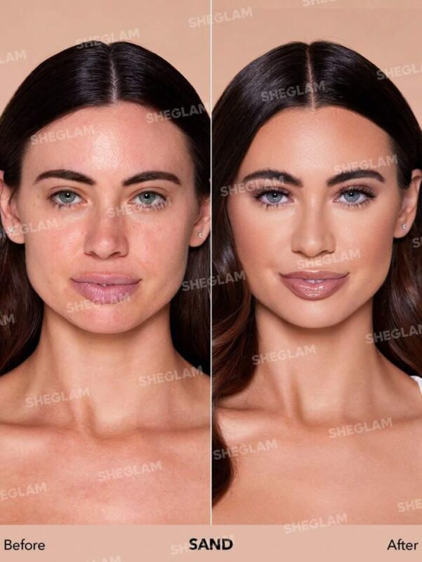 SHEGLAM Skinfinite Hydrating Foundation-Sand Flawless Natural Soft Liquid Foundation