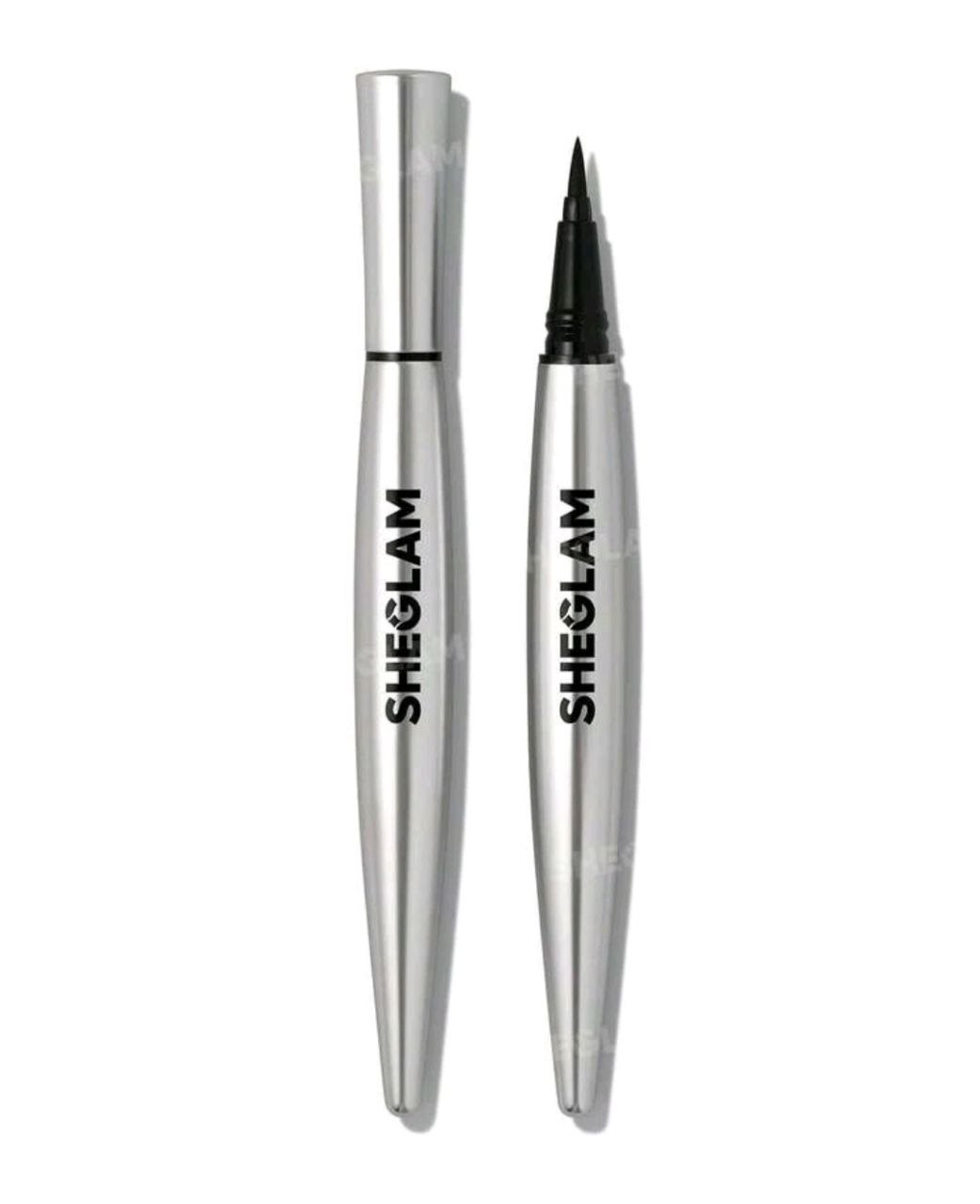SHEGLAM Uninterrupted Waterproof Liquid Eyeliner Waterproof Highly Pigmented Black Matte Eyeliner Pencil