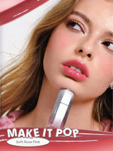 SHEGLAM Glass Lock Air Gloss-Make Lt Pop Lip Combo Brand Beauty Makeup Face