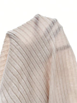 SHEIN Essnce Surplice Neck Ribbed Knit Crop Tee