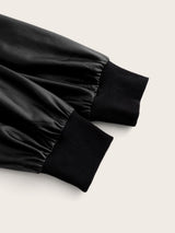 SHEIN ICON Drop Shoulder Zipper Hooded Y2k Crop Jacket In Fall/Winter