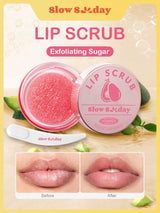 SlowSunday Lip Scrub Exfoliating , Hydrating Moisturizing Revitalizing Exfoliating Facial Peel