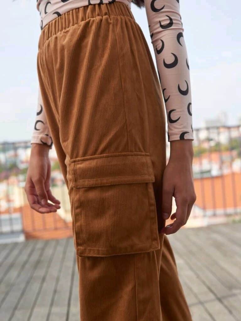 corduroy cargo pants
