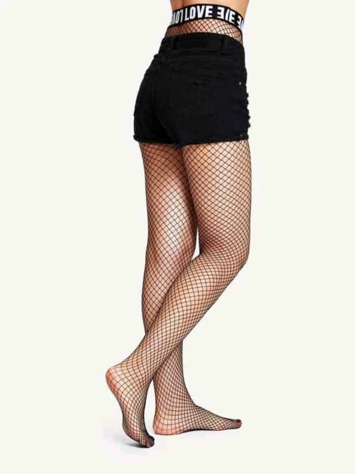 High Waist Fishnet Tights - Image 2