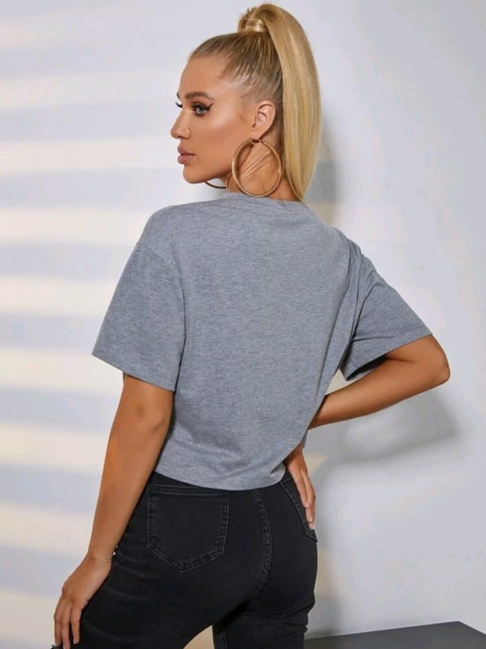 Keyhole Neck O-ring Front Tee - Image 7