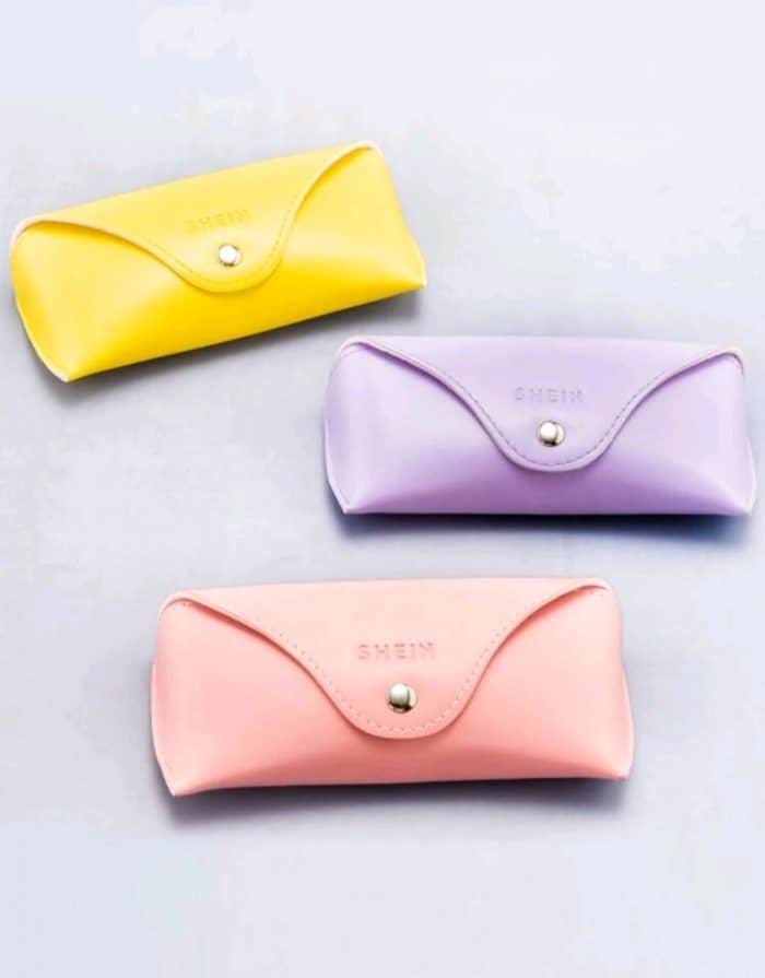 Glitter Cat Eye Sunglasses With Random Case - Image 3