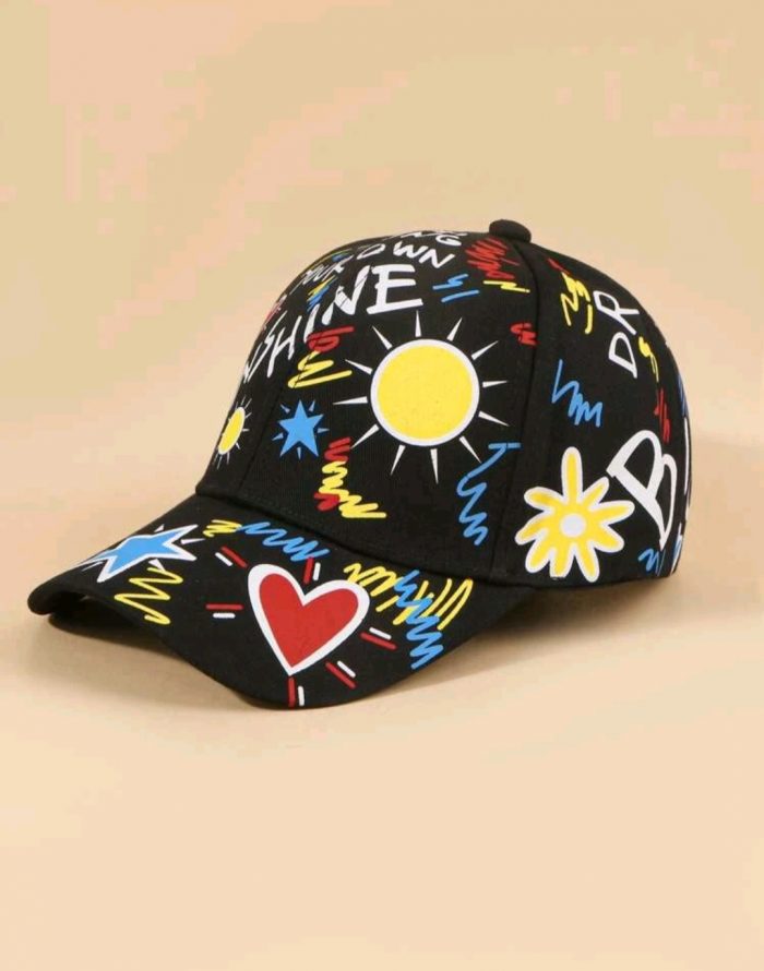 Heart Pattern Baseball Cap