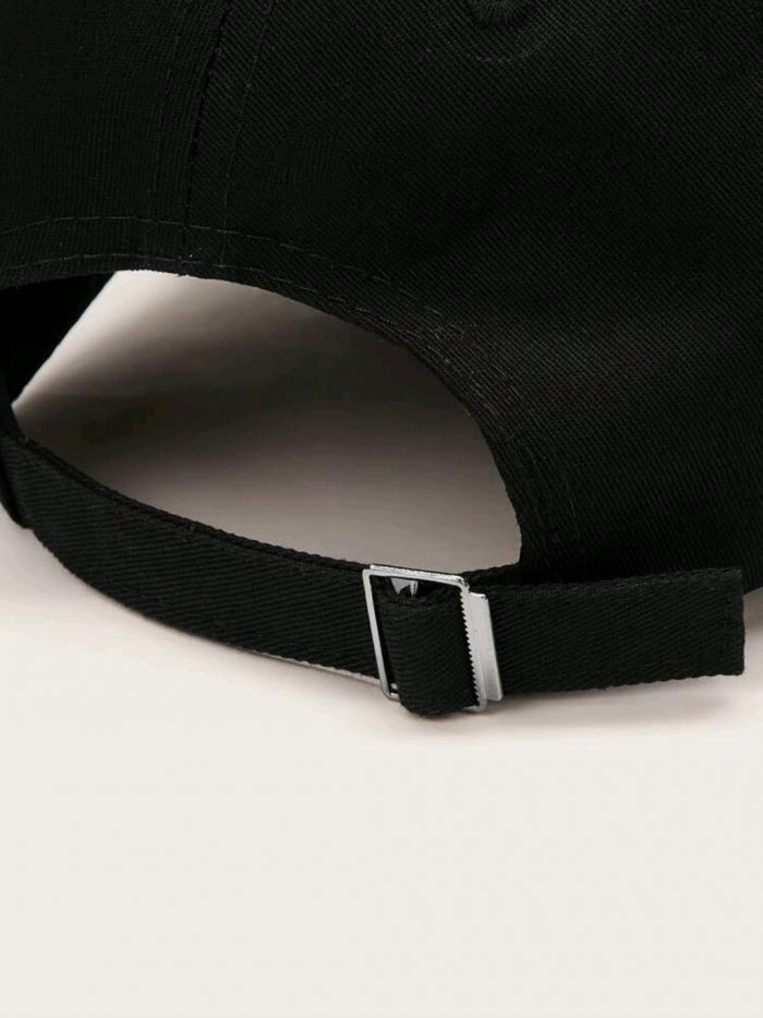Slogan Embroidery Baseball Cap - Image 2