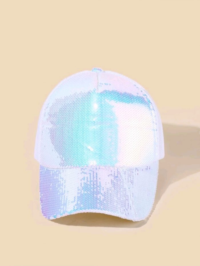 Sequin Decor Baseball Cap - Image 3