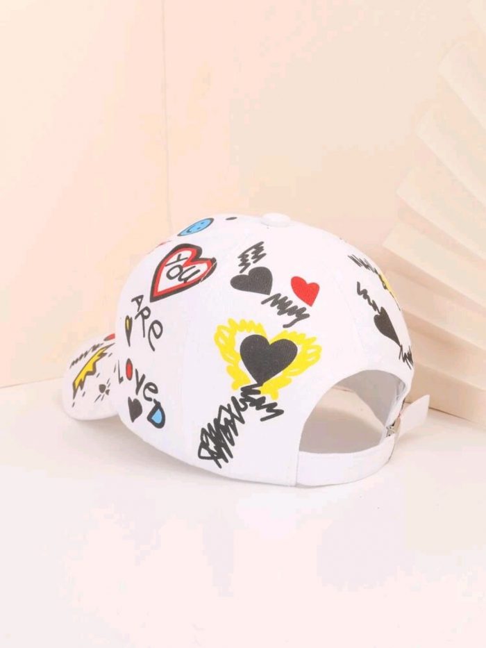 Cartoon Graphic Baseball Cap - Image 3
