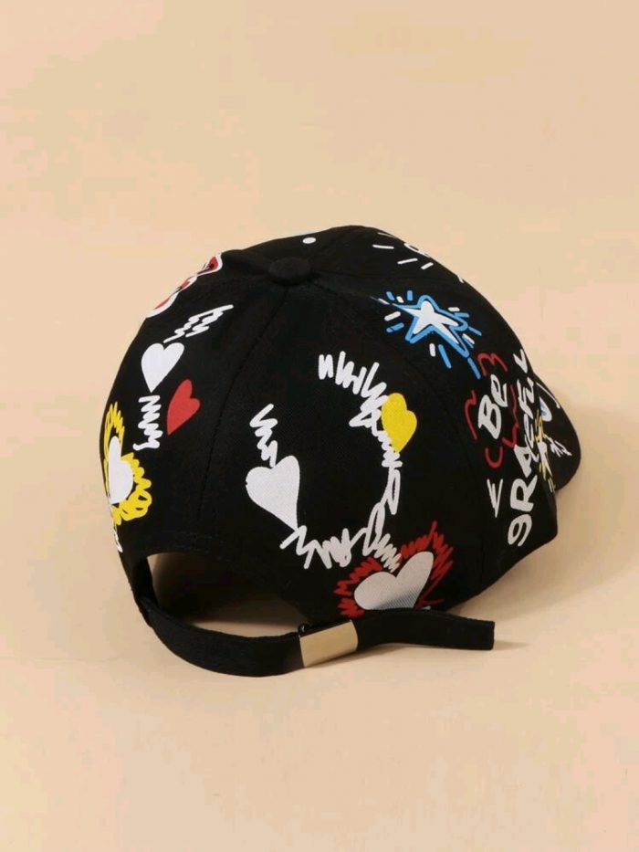 Letter Graphic Baseball Cap - Image 2