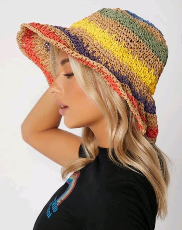 Color Block Hat - Image 4