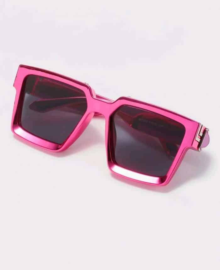 Geometric Frame Sunglasses