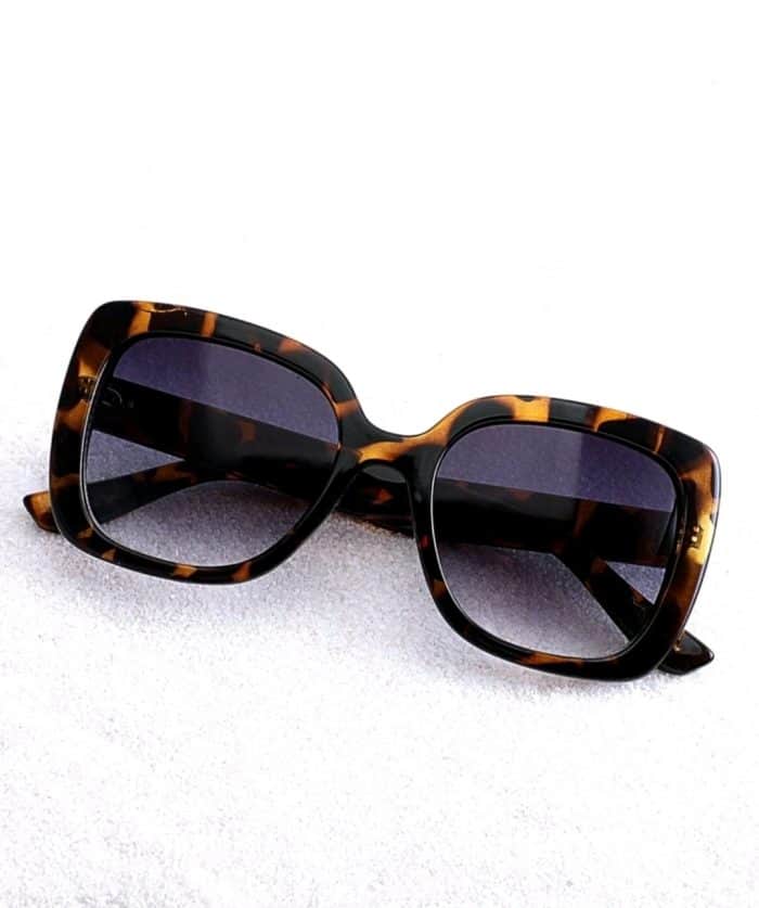 Tortoiseshell Frame Sunglasses