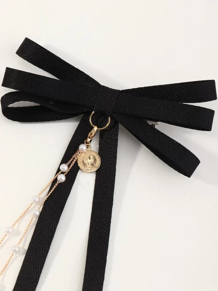 Bow Decor Hair Clip - Image 3