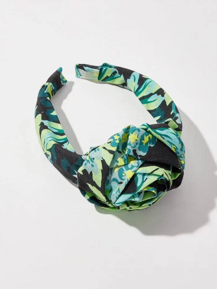 Tropical Pattern Hair Hoop - Image 3