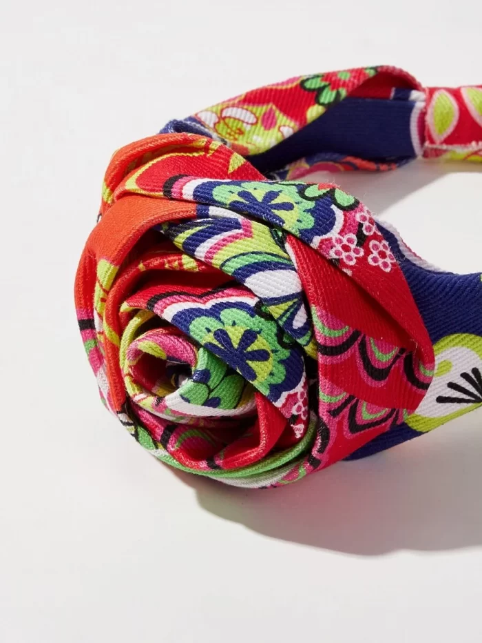 Floral Graphic Hair Hoop - Image 5
