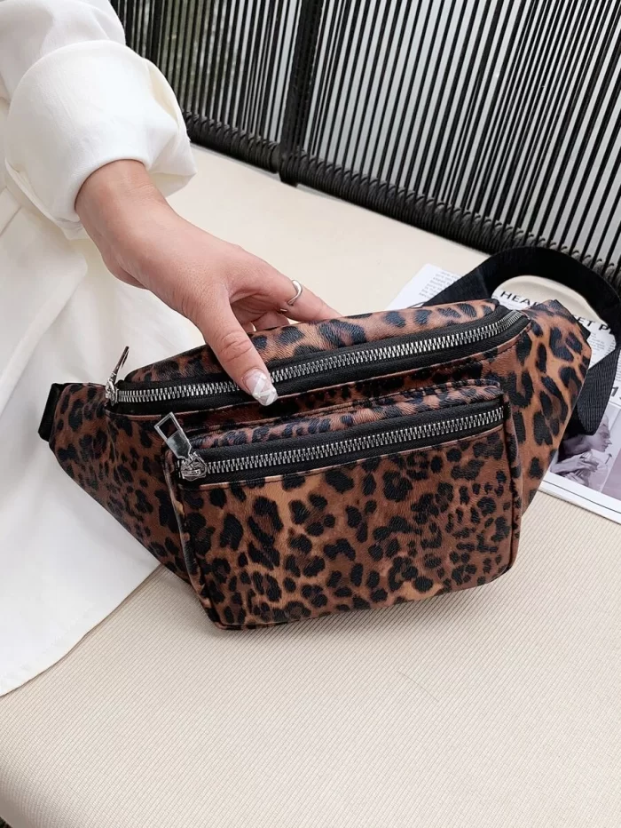 Leopard Print Fanny Pack - Image 2