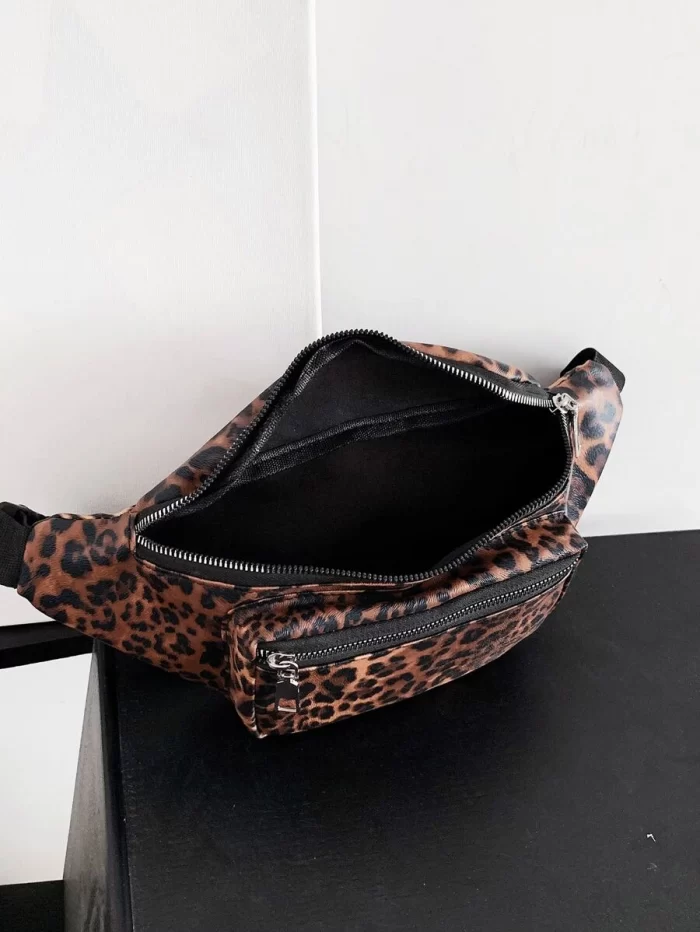 Leopard Print Fanny Pack - Image 4