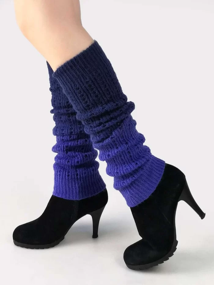 EMERY ROSE Ombre Knitted Leg Warmers - Image 5