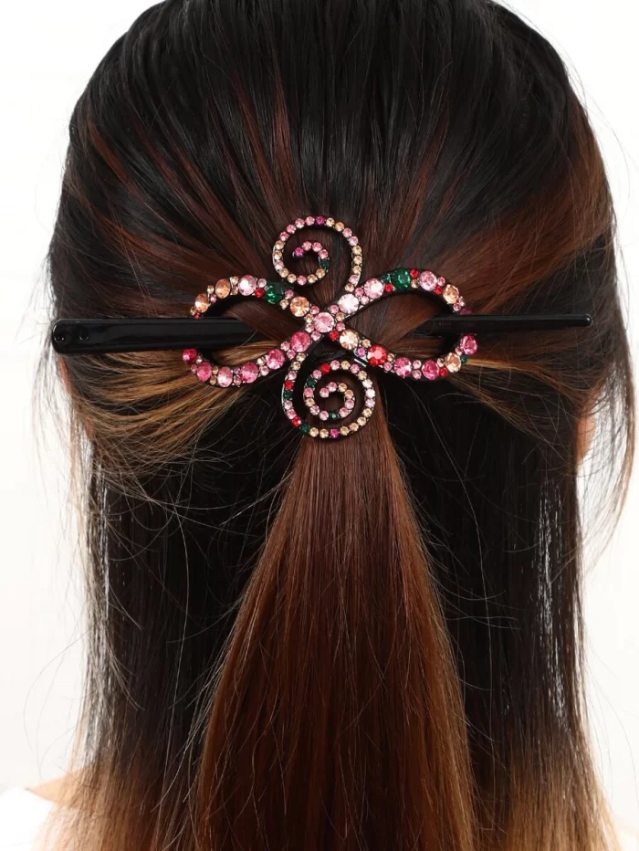 Rhinestone Decor Hair Pin
