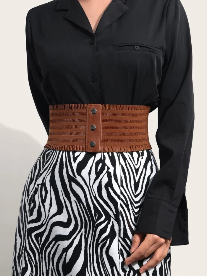 Elastic Wide Belt