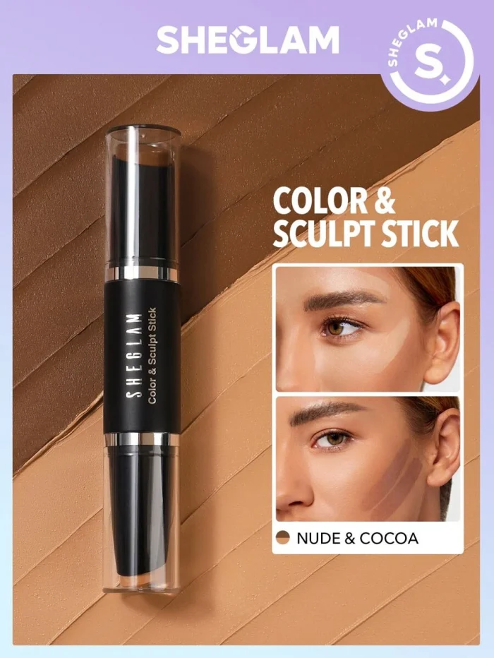 SHEGLAM Color & Sculpt Stick - Nude & Cocoa