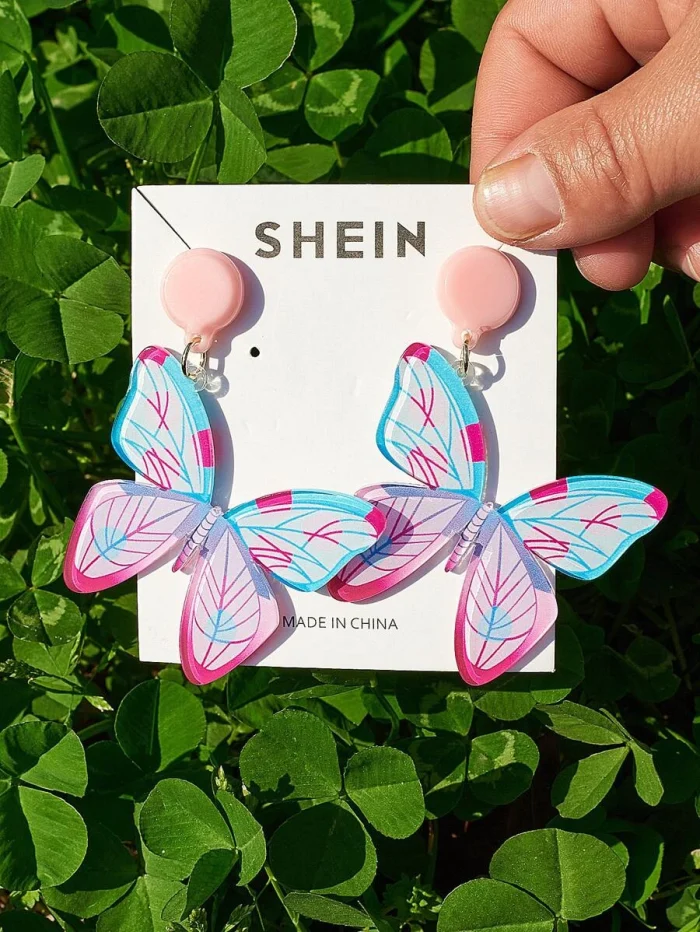 Butterfly Drop Earrings