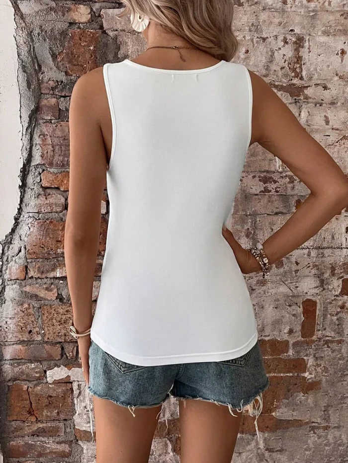 Criss Cross Tank Top - Image 2