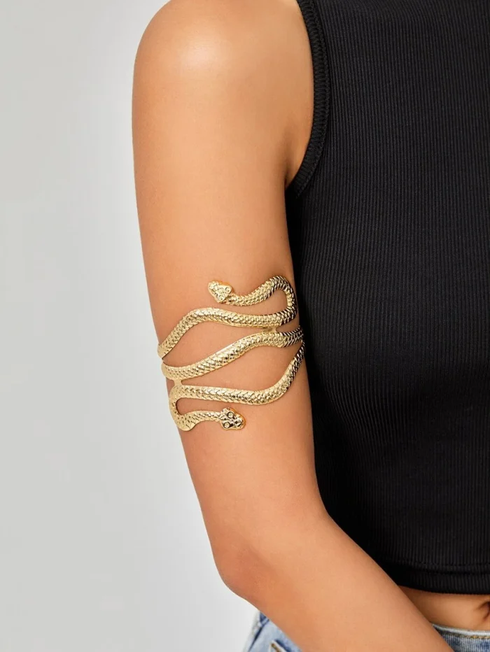 Snake Design Arm Cuff